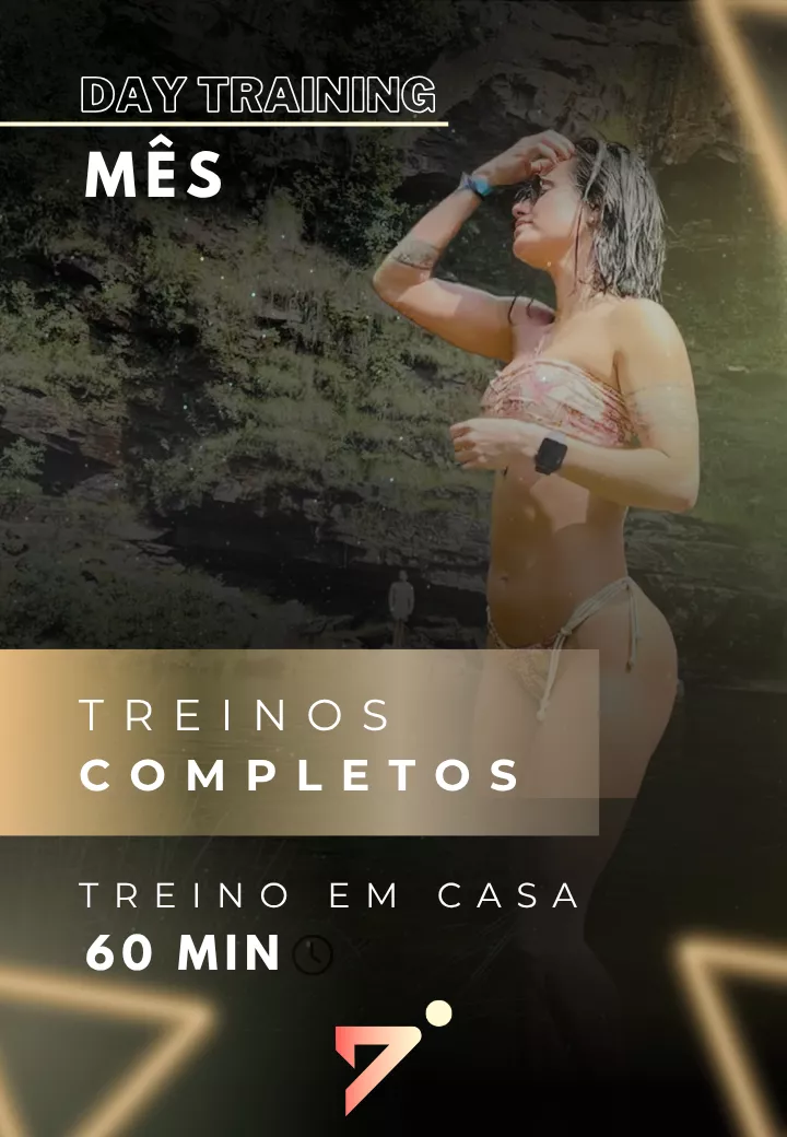 Programa Day Training de treinos completos em casa, de 60 minutos.